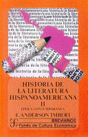 HIST. DE LA LIT. HISPANOAMERICANA. T. II